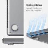 Spigen MacBook Pro 16 M1 (A2485)/M2 (A2780)/M3 (A2991) Skal Thin Fit Crystal Clear