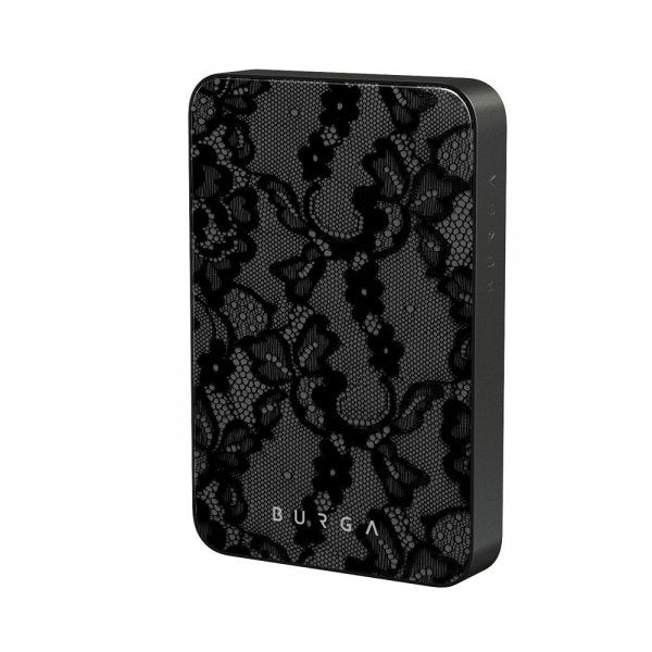 Burga Powerbank MagSafe 5000 mAh Magnetic Metallgrå