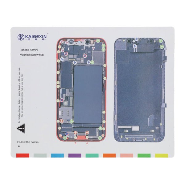 Magnetisk skruvmatta för iPhone 12 Mini