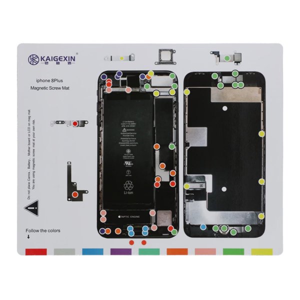 Magnetisk skruvmatta för iPhone 8 Plus