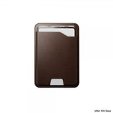 Nomad MagSafe Korthållare Leather Mag Wallet Find My Tracking Brun