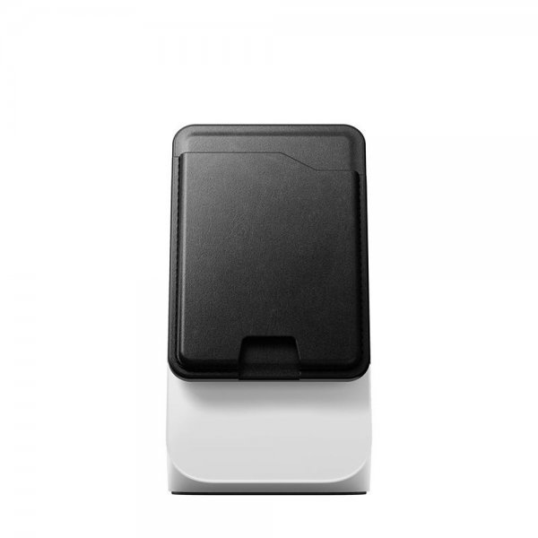 Nomad MagSafe Korthållare Leather Mag Wallet Find My Tracking Svart