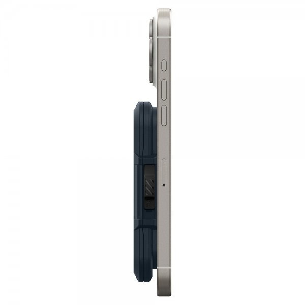 Spigen MagSafe Korthållare Lock Fit MagFit Metal Slate