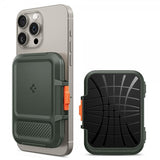 Spigen MagSafe Korthållare Lock Fit MagFit Military Green
