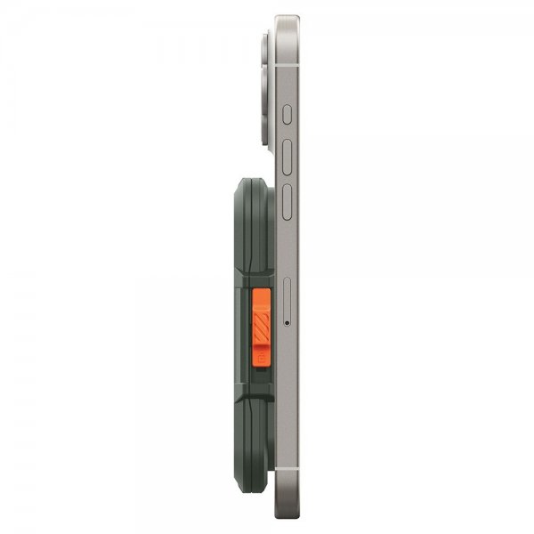 Spigen MagSafe Korthållare Lock Fit MagFit Military Green