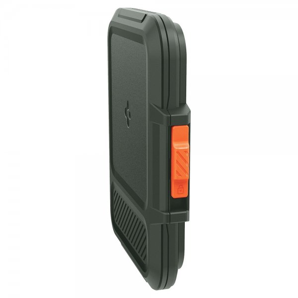 Spigen MagSafe Korthållare Lock Fit MagFit Military Green