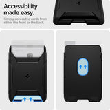Spigen MagSafe Korthållare Rugged Armor 3 Cards MagFit Svart