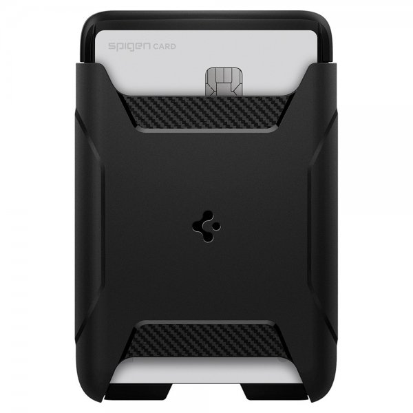 Spigen MagSafe Korthållare Rugged Armor 3 Cards MagFit Svart