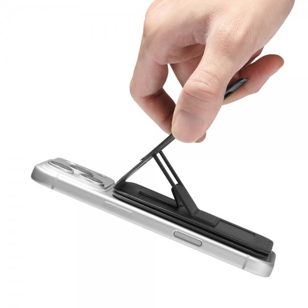Spigen MagSafe Korthållare Slim Fold MagFit Tripod S314-3 Svart