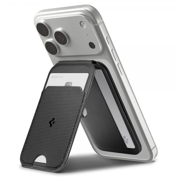 Spigen MagSafe Korthållare Slim Fold MagFit Tripod Svart