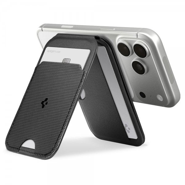 Spigen MagSafe Korthållare Slim Fold MagFit Tripod Svart