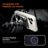 Spigen MagSafe Korthållare Valentinus 3 Cards Holder MagFit Plus Svart