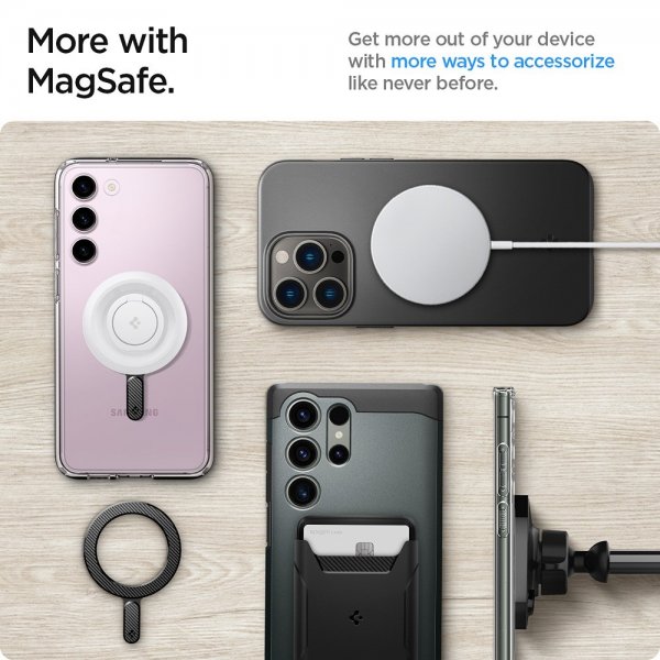 Spigen MagSafe Magnet Ring Plate Carbon