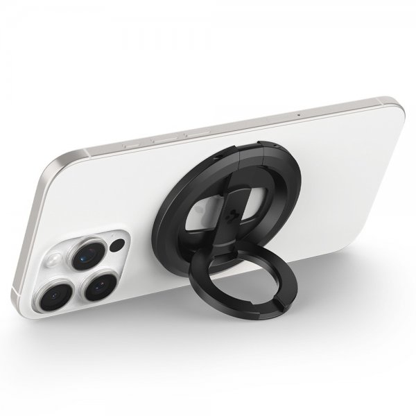 Spigen MagSafe O-Mag Mobilhållare med Stativ Mag Fit Svart