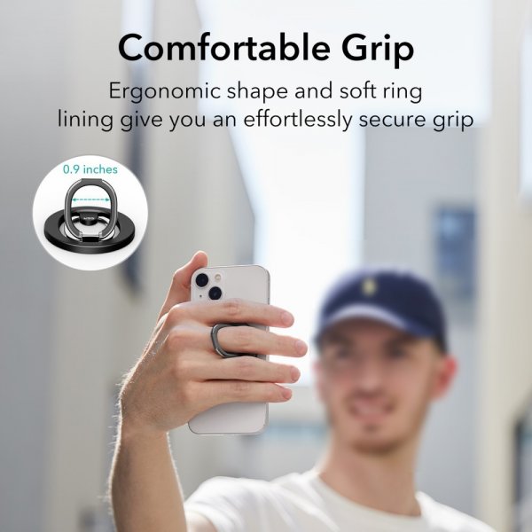 ESR MagSafe Phone Ring Svart