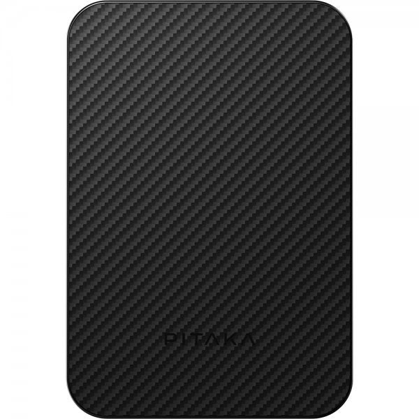 Pitaka MagSafe Powerbank Aramid Fiber 5000 mAh Black/Grey Twill