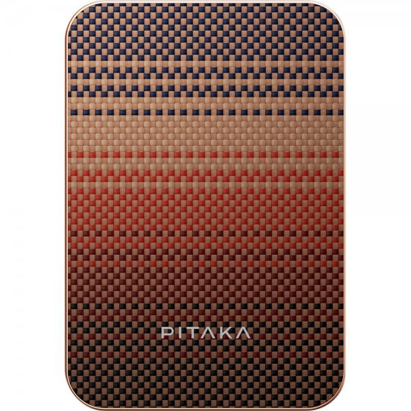 Pitaka MagSafe Powerbank Aramid Fiber 5000 mAh Sunset