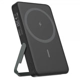 Deltaco MagSafe Powerbank med Stativ 5000 mAh 20W Svart