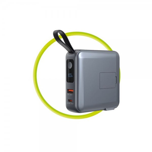 Mobile Origin MagSafe-powerbank/Reseladdare Inbyggda kablar/Apple Watch-laddning Grå