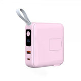 Mobile Origin MagSafe-powerbank/Reseladdare Inbyggda kablar/Apple Watch-laddning Rosa