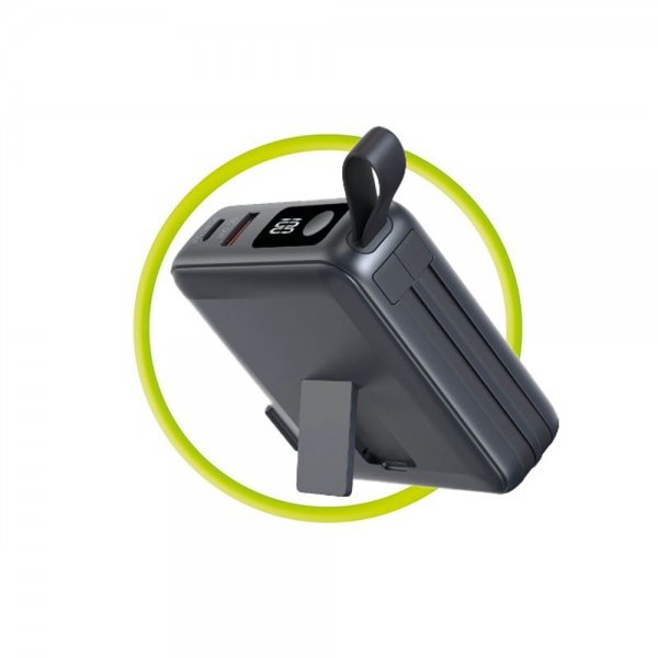 Mobile Origin MagSafe-powerbank/Reseladdare Inbyggda kablar/Apple Watch-laddning Svart