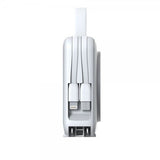 Mobile Origin MagSafe-powerbank/Reseladdare Inbyggda kablar/Apple Watch-laddning Vit