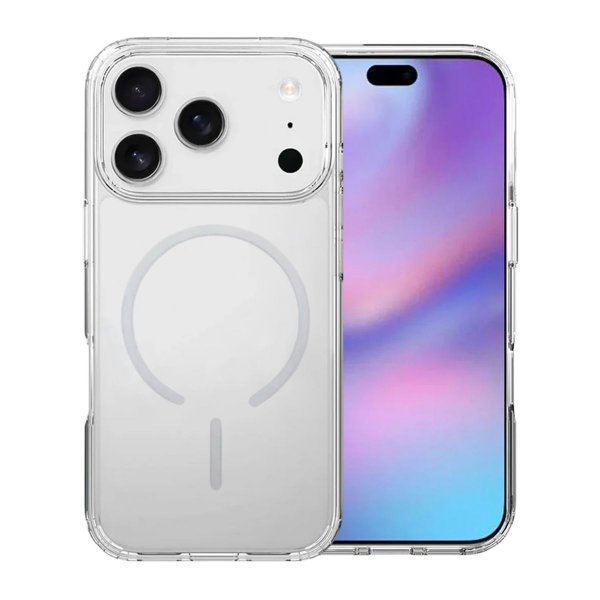 iPhone 17 Pro Max Skal TPU MagSafe Transparent