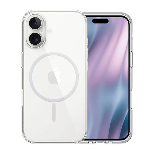iPhone 16 Skal MagSafe TPU Transparent