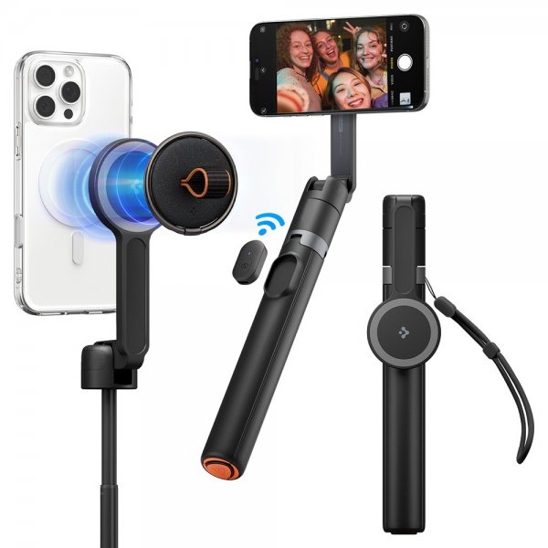 Spigen MagSafe Tripod Selfie Stick Mag Fit Svart