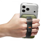 Spigen MagSafe Väska Portable Organizer Pouch Snap Zip MagFit Olive Green