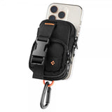 Spigen MagSafe Väska Portable Organizer Pouch Snap Zip MagFit Svart