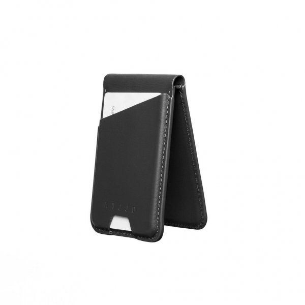 Mujjo Korthållare MagSafe Wallet Stand Svart