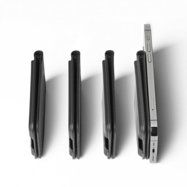 Mujjo Korthållare MagSafe Wallet Stand Svart