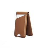 Mujjo Korthållare MagSafe Wallet Stand Tan