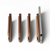 Mujjo Korthållare MagSafe Wallet Stand Tan