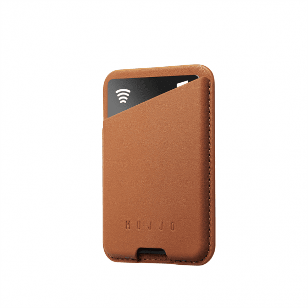 Mujjo Korthållare Full Leather Magnetic Wallet Tan