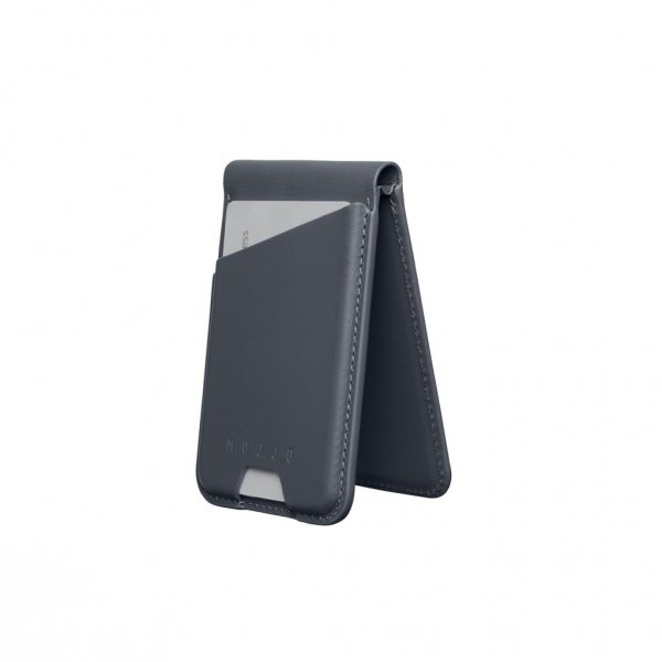 Mujjo MagSafe Korthållare Wallet Stand Basalt