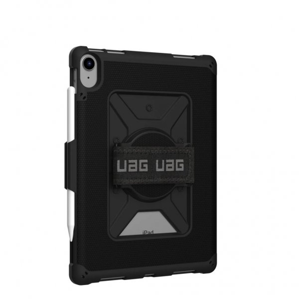 Urban Armor Gear (UAG) iPad 10.9 (gen 10)/iPad 11 (A16) Skal Metropolis Hand Strap Svart