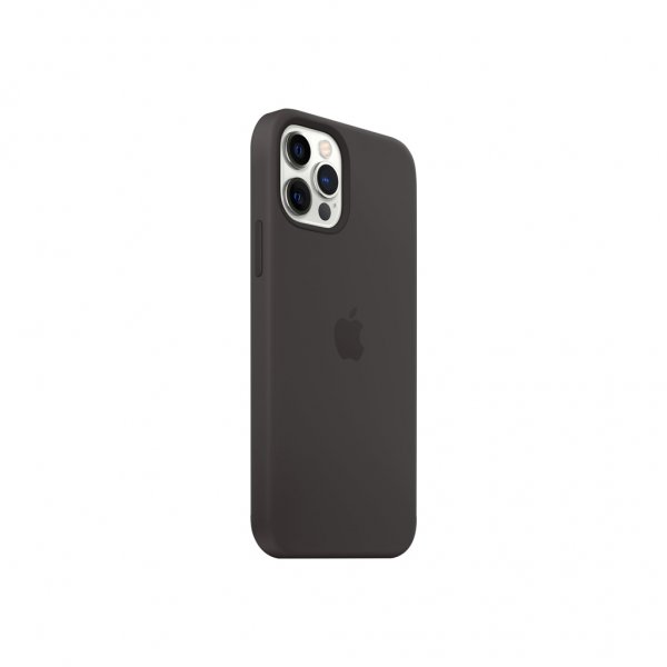 Apple Original iPhone 12/iPhone 12 Pro Skal Silicone Case MagSafe Svart