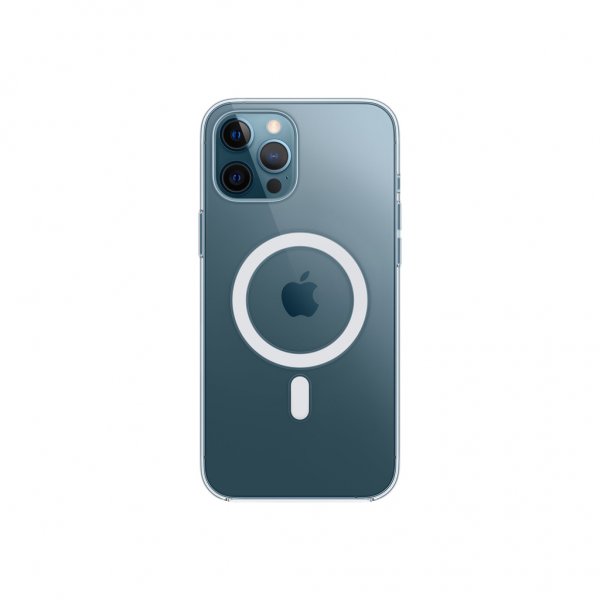 Apple Original iPhone 12 Pro Max Skal Clear Case MagSafe Transparent