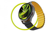 Mobile Origin Samsung Galaxy Watch 20mm Armband Easy Strap Svart Gul