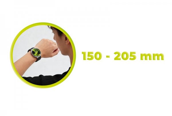 Mobile Origin Samsung Galaxy Watch 8 40/44mm/Classic 46mm Armband Easy Strap Svart