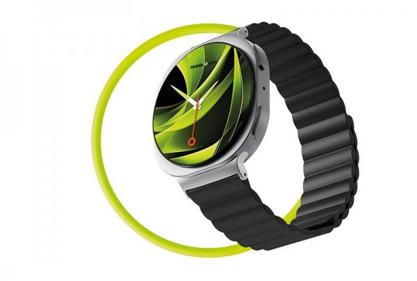 Mobile Origin Samsung Galaxy Watch 8 40/44mm/Classic 46mm Armband Easy Strap Svart