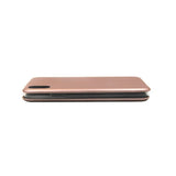 iPhone X/iPhone Xs Fodral med Stativ Roseguld