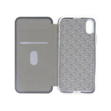 iPhone X/iPhone Xs Fodral med Stativ Silver