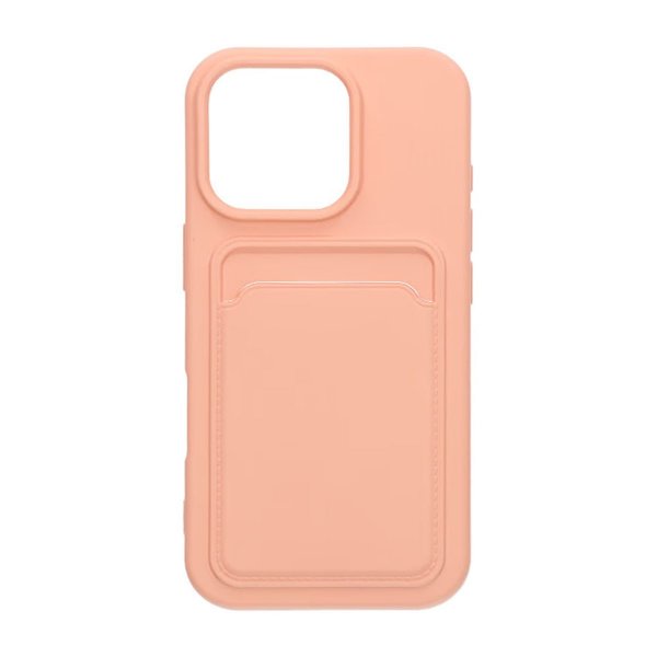 iPhone 16 Pro Skal Korthållare Rosa
