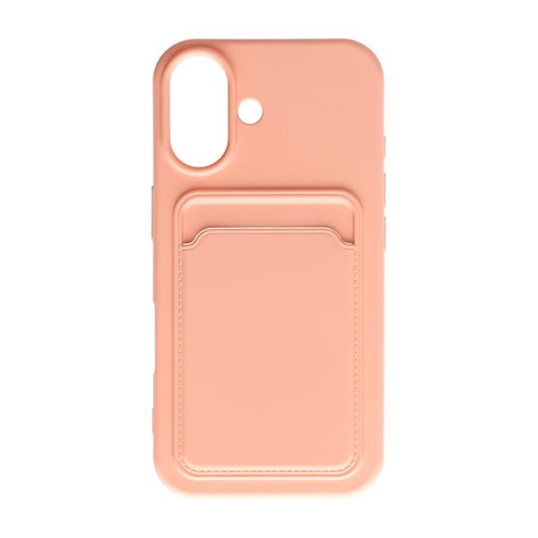 iPhone 16 Skal Korthållare Rosa