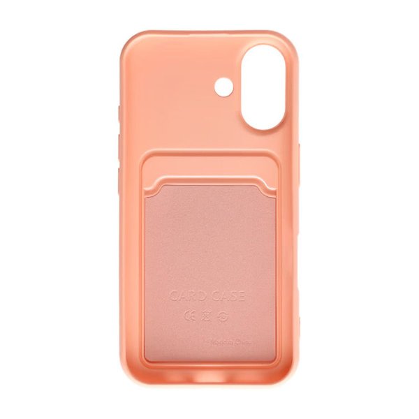 iPhone 16 Skal Korthållare Rosa