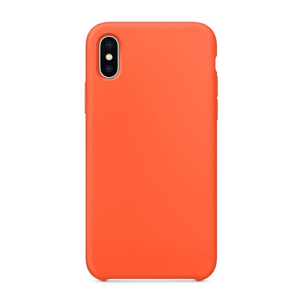 iPhone Xs Max Skal Silikon Orange