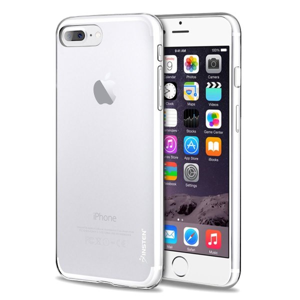 iPhone 7 Plus/iPhone 8 Plus Skal Stöttålig TPU Transparent